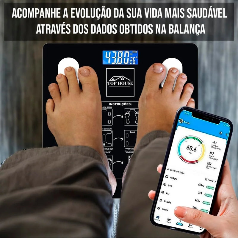 Balança Digital Bioimpedância